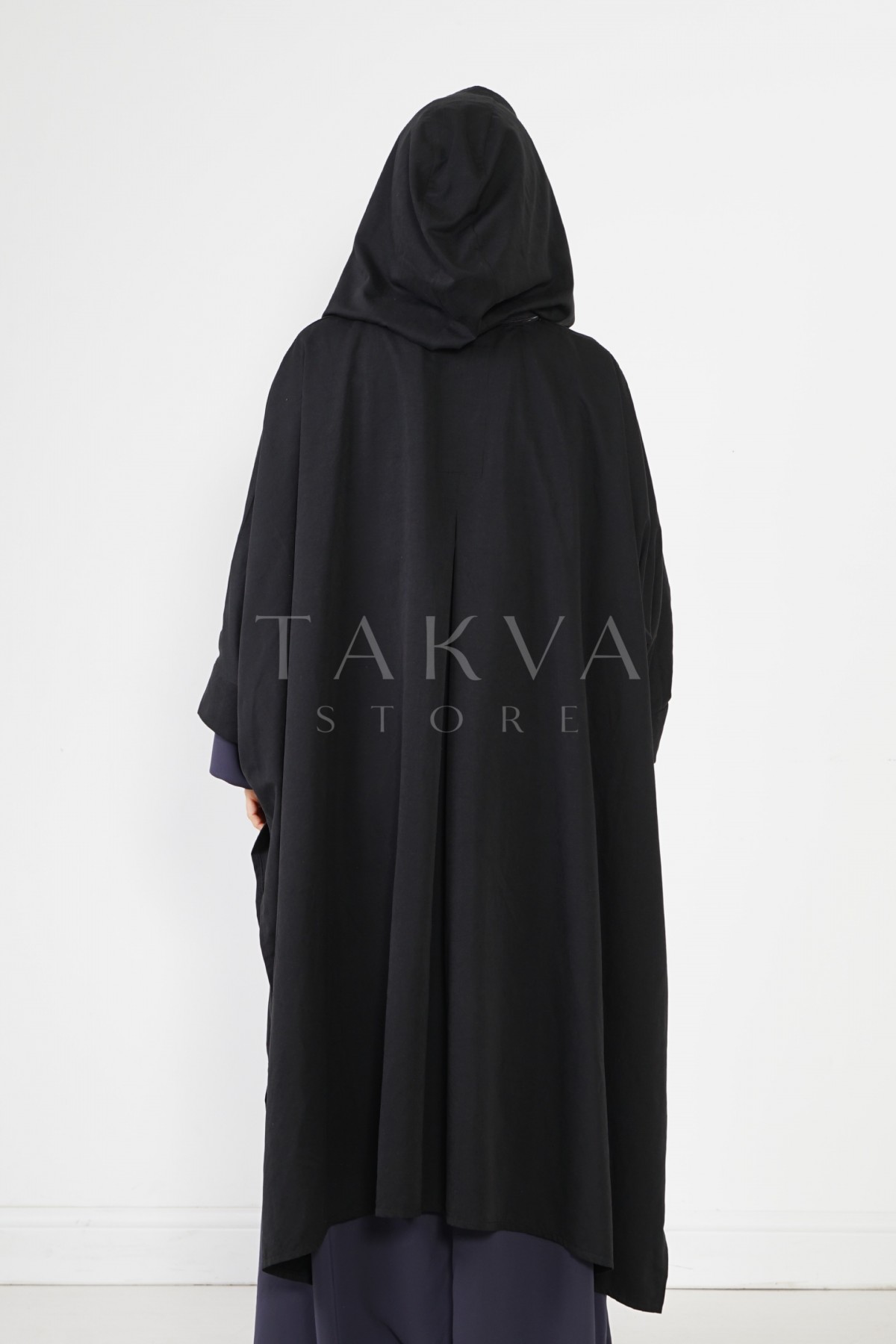 Siyah Ihlamur Yağmurluk