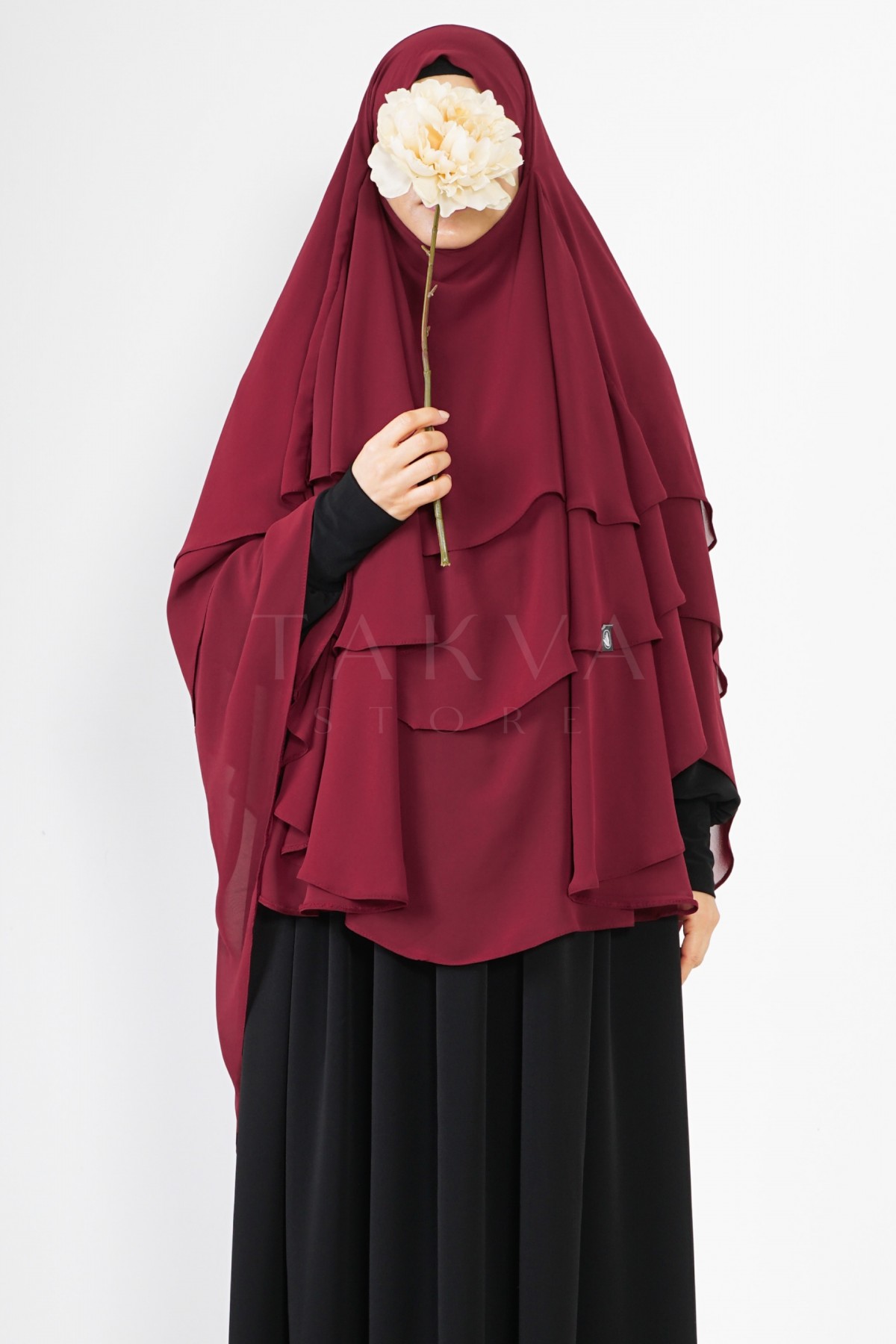 Üç Katlı Sufle Bordo