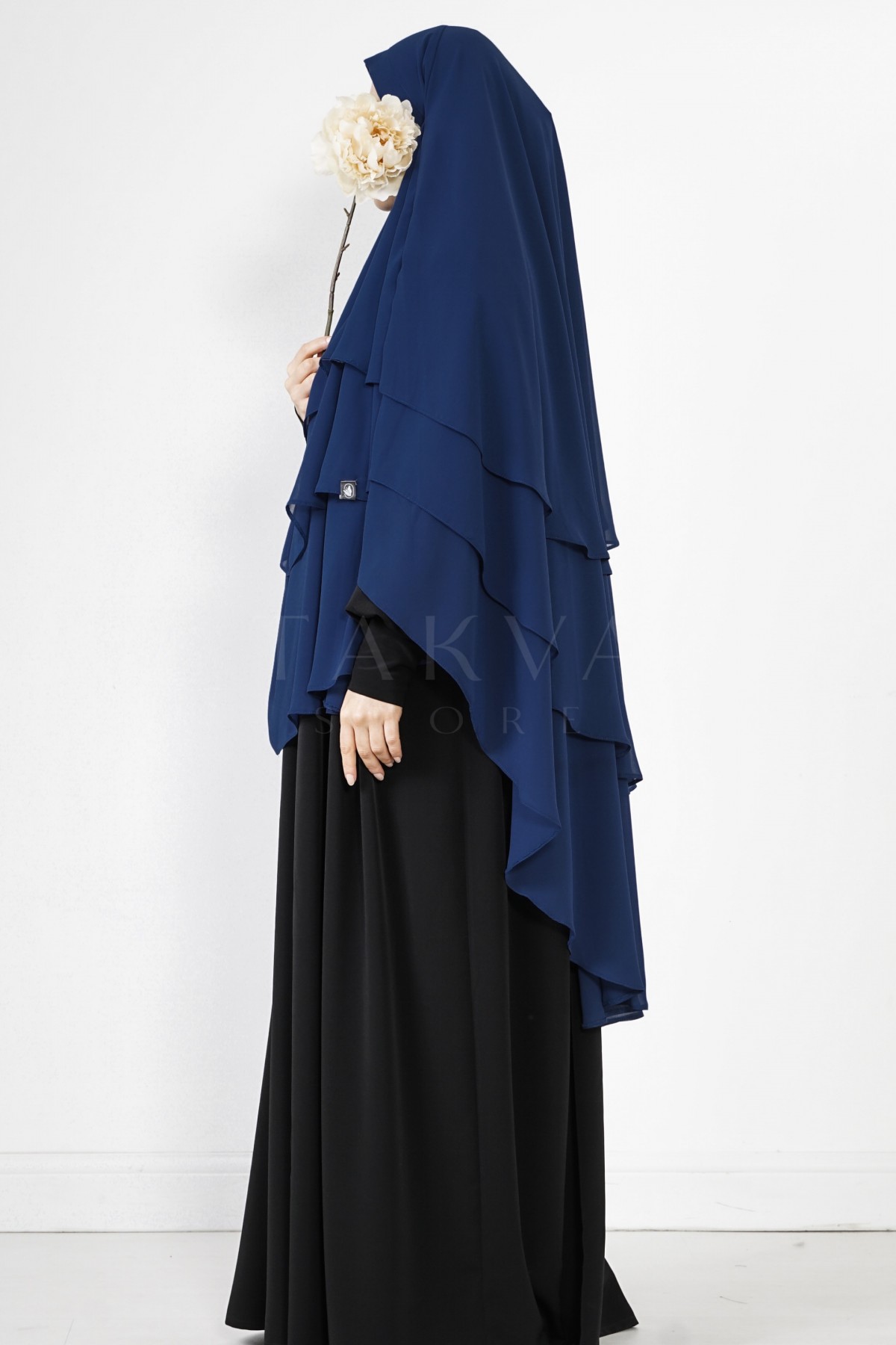 Üç Katlı Sufle Lacivert