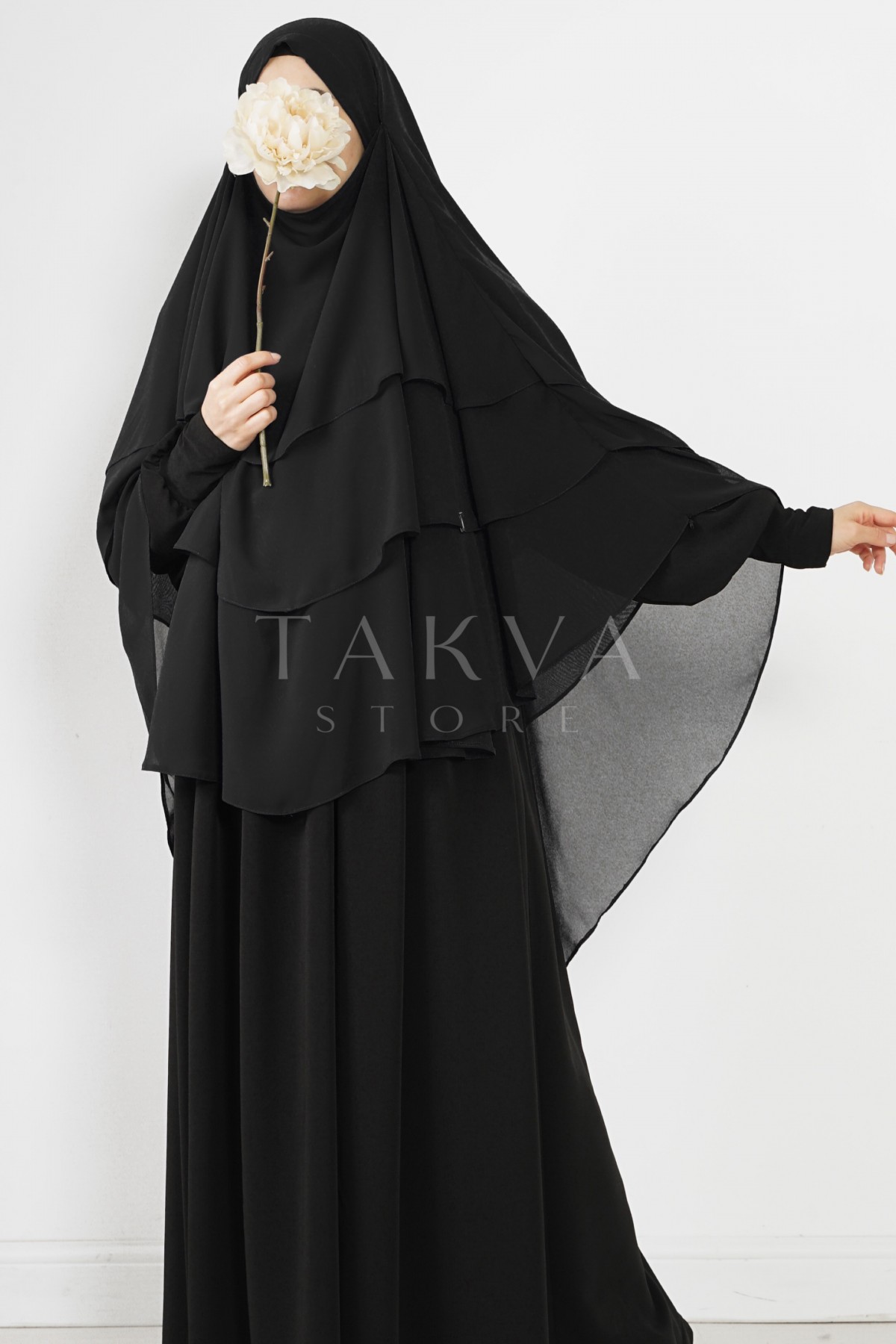 Üç Katlı Sufle Siyah